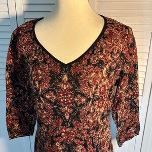 Peruvian Connection Puma Cotton Maxi Dress